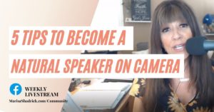 5 Tips to Become a Natural Speaker on Camera